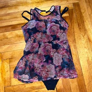 Torrid Floral Bathing Suit